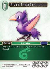 Black Chocobo - 3-054C - Foil