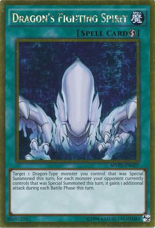 Dragons Fighting Spirit - MVP1-ENG07 - Gold Rare - Unlimited Edition