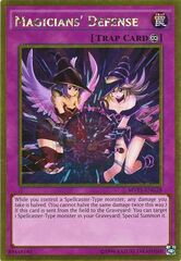 Magicians' Defense - MVP1-ENG28 - Gold Rare - Unlimited Edition