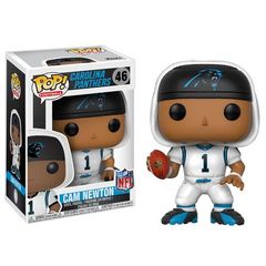 Pop! Nfl 46: Carolina Panthers - Cam Newton (2017 White Uniform)