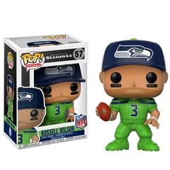 Pop! Nfl 57: Seattle Seahawks - Russell Wilson (2017 Color Rush Uniform)