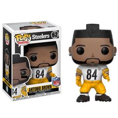 Pop! Nfl 62: Pittsburgh Steelers - Antonio Brown (2017 Color Rush Uniform)