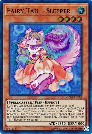 Fairy Tail - Sleeper - OP05-EN007 - Super Rare - edition Illimitee // OTS Tournament Pack 5