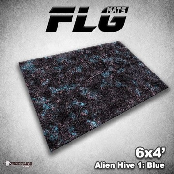 Front Line Gaming - Mats Alien Hive Blue 4X6
