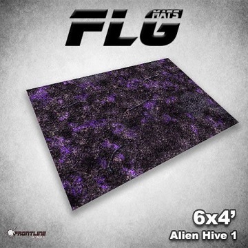 Front Line Gaming - Mats Alien Hive Purple 4X6