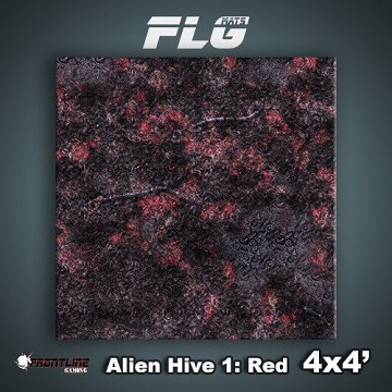 Front Line Gaming - Mats Alien Hive Red 4X4