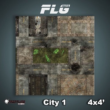 Front Line Gaming - Mats City 1 4X4