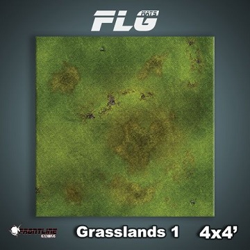 Front Line Gaming - Mats Grasslands 1 4X4
