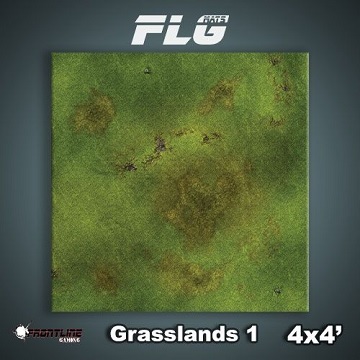 Front Line Gaming - Mats Grasslands 1 4X4