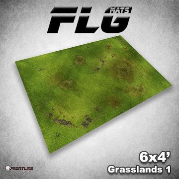 Front Line Gaming - Mats Grasslands 1 4X6
