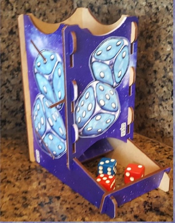 Dice Tower Knockdown - Cosmic