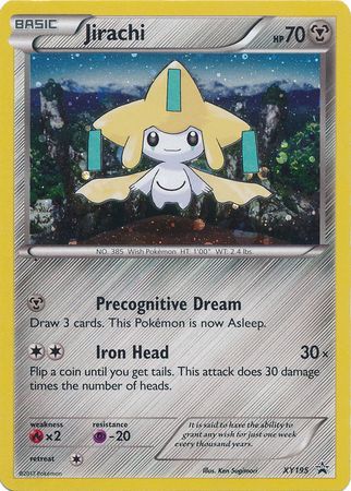 Jirachi - XY195 - Holo - XY Promo