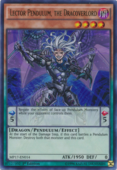 Lector Pendulum, the Dracoverlord - MP17-EN014 - Ultra Rare - 1st Edition