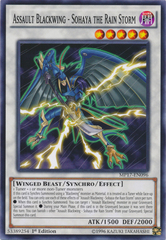 Assault Blackwing - Sohaya the Rain Storm - MP17-EN096 - Common - 1st Edition