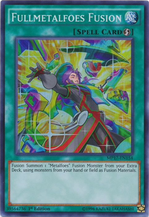 Fullmetalfoes Fusion - MP17-EN154 - Super Rare - 1st Edition