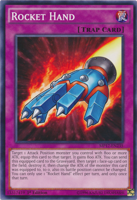 Rocket Hand - MP17-EN235 - Common - 1st Edition