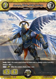Azraeus, Blade of the Justicar - DB-BT01/010 - U Azraeus, Blade of the Justicar - DB-BT01/010 - U