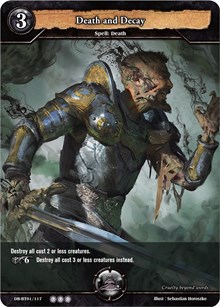 Death and Decay - DB-BT01/117 - R Death and Decay - DB-BT01/117 - R