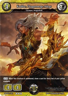 Kaddar, Dragonmage Adept - DB-BT01/003 - R Kaddar, Dragonmage Adept - DB-BT01/003 - R
