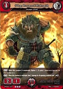 Sahrg, Renowned Bladesmith - DB-BT01/079 - R Sahrg, Renowned Bladesmith - DB-BT01/079 - R