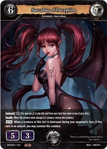 Succubus of Deception - DB-BT01/102 - U Succubus of Deception - DB-BT01/102 - U