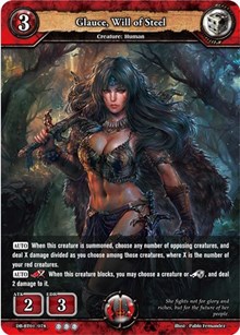 Glauce, Will of Steel - DB-BT01/078 - R Glauce, Will of Steel - DB-BT01/078 - R
