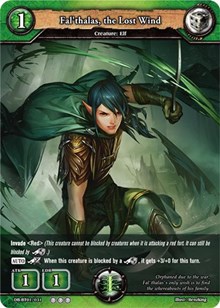Fal'thalas, the Lost Wind - DB-BT01/031 - R Fal'thalas, the Lost Wind - DB-BT01/031 - R