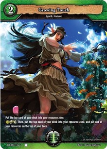 Growing Touch - DB-BT01/046 - C - Foil Growing Touch - DB-BT01/046 - C - Foil