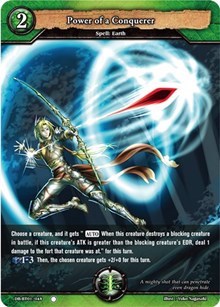 Power of a Conquerer - DB-BT01/048 - C - Foil Power of a Conquerer - DB-BT01/048 - C - Foil