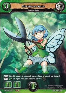 Mischievous Sprite - DB-BT01/035 - U - Foil Mischievous Sprite - DB-BT01/035 - U - Foil
