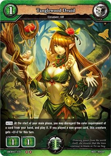 Tanglewood Druid - DB-BT01/036 - U - Foil Tanglewood Druid - DB-BT01/036 - U - Foil