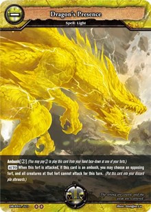 Dragon's Presence - DB-BT01/023 - U - Foil Dragon's Presence - DB-BT01/023 - U - Foil