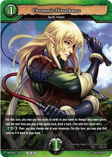 Chromatic Disturbance - DB-BT01/044 - R - Foil Chromatic Disturbance - DB-BT01/044 - R - Foil