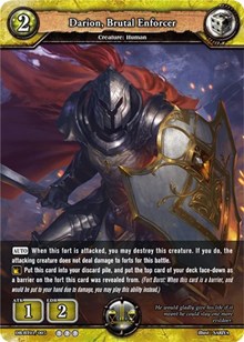 Darion, Brutal Enforcer - DB-BT01/005 - R - Foil Darion, Brutal Enforcer - DB-BT01/005 - R - Foil