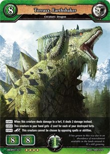 Terraxx, Earthshaker - DB-BT01/025 - RR - Foil Terraxx, Earthshaker - DB-BT01/025 - RR - Foil