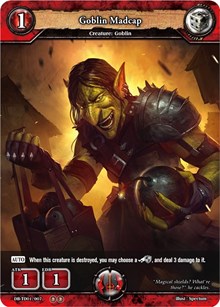Goblin Madcap - DB-BT01/083 - U - Foil Goblin Madcap - DB-BT01/083 - U - Foil