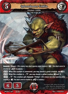 Spleenshooter Goblin - DB-BT01/080 - U - Foil