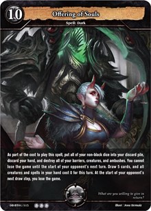 Offering of Souls - DB-BT01/115 - R - Foil Offering of Souls - DB-BT01/115 - R - Foil