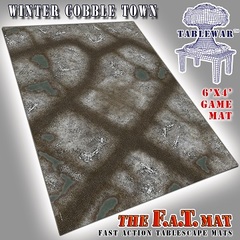 F.A.T. Mats: Winter Cobbletown 6X4