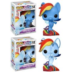 Pop! My Little Pony 12 - Rainbow Dash Sea Pony (Chase)