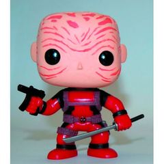 Pop! Marvel: Deadpool - Unmasked In Red Uniform