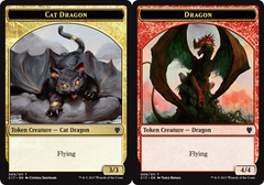 Cat Dragon Token // Dragon (4/4) Token