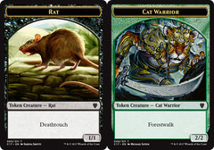 Rat Token // Cat Warrior Token