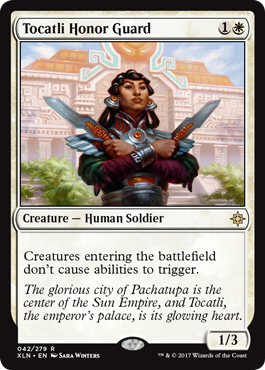 Tocatli Honor Guard - Foil