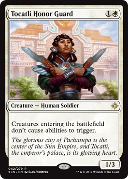 Tocatli Honor Guard - Foil