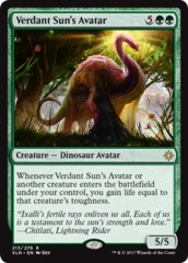 Verdant Sun's Avatar - Foil