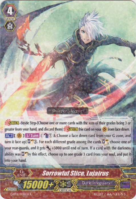Sorrowful Slice, Lujairus - G-BT11/038EN - R