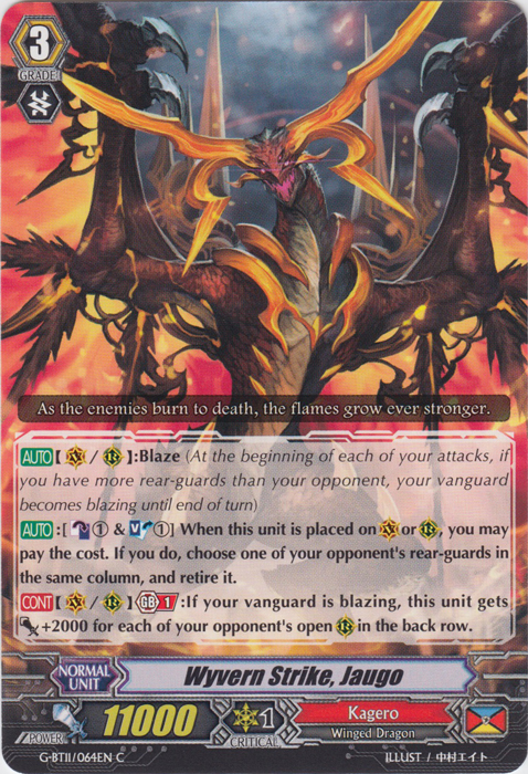 Wyvern Strike, Jaugo - G-BT11/064EN - C