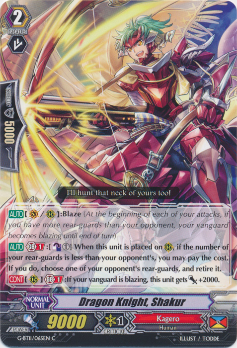 Dragon Knight, Shakur - G-BT11/065EN - C