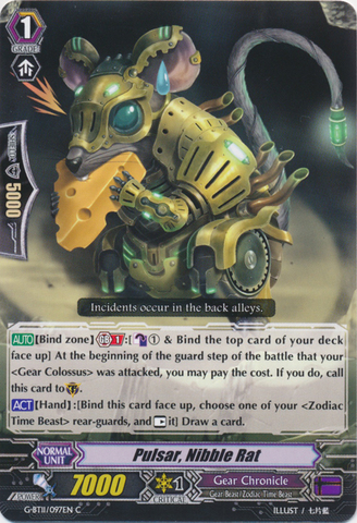 Pulsar, Nibble Rat - G-BT11/097EN - C